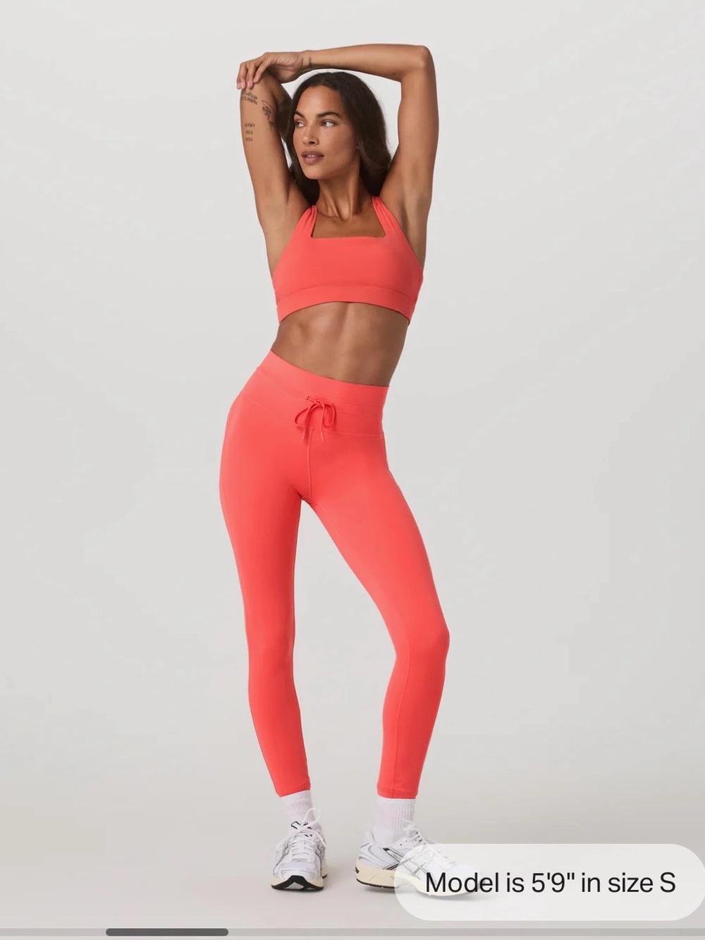 Vuori daily form legging size medium coral